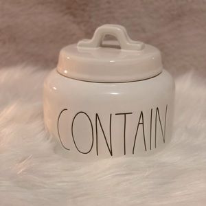 Rae Dunn 'CONTAIN' Canister